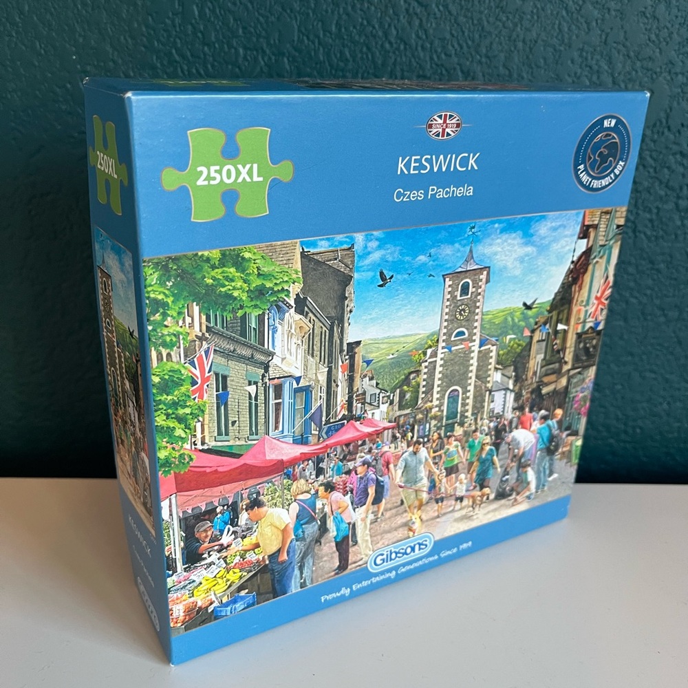 Gibsons Keswick Lake District England British 250XL piece jigsaw puzzle
